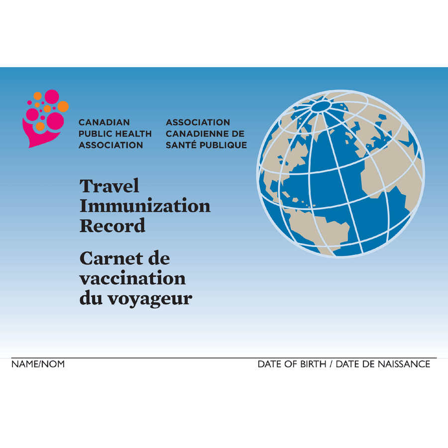 Travel Immunization Record / Carnet de vaccination du voyageur